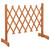  Garden Trellis Fence Orange 47.2"x23.6" Solid Firwood A949-314822