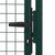  Fence Gate Steel 39.4x49.2" Green A949-145733