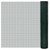  Chicken Wire Fence Galvanized with PVC Coating 82'x3.3'Green A949-140437