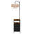 Floor Lamp with Table, 2-Tier End Table with 2 Drawers and 3 Color Temperature LED Bulb, Modern Sid E415-TYBZFXTMBKFSD6HFF001V1