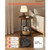 End Table, 2-Tier Round Side Table with Open Storage Shelves, Modern Nightstand Bedside Desk with U E415-TYBZYXTMKFS2TNMPG001V1