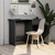 Desk High Gloss Gray 39.4" x 19.7" x 29.9" Engineered Wood A949-801088