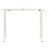 Manual Height Adjustable Standing Desk Frame Hand Crank White A949-321718