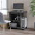 Computer Desk Gray 31.5"x19.7"x29.5" Engineered Wood A949-802896