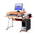 Compact Contemporary Computer Desk in Light Cherry Finish Q280-TMJCD6099