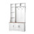 Hall Tree with Bench and Shoe Storage, 39" Wide, Entryway Hall Tree with Bench, Hanging Hooks, Stor E415-YMJ39YCDDDNSH4BT0001V9