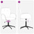 Swivel Desk Chairs 2 pcs 21.26 x 21.65 x 35.43 in Dark Grey A949-3428320