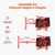 Ride on Scooter 132 lbs Swing Side-to-Side for Amazing Riding Red, for Ages 4+, Powered by Zig-Zag  E415-ETYBCJYKHS00IWYAF002V0