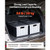 Plastic Collapsible Storage Bins with Lids, 65L 2 Packs, Stackable Folding Storage Crates with Hand E415-KZDSLCWXHHS6YVX56001V0