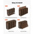 Wood Literature Organizer 36 Compartments Office Mailboxes Brown, Countertop Literature Sorter for  E415-WJZLFPJRZBC3YKZ59001V0