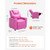 Kids Reclining Chair, Toddler Recliner with Cup Holder, 101?° to 121?° Adjustable Backrest, Easy-to E415-ETTYPGKFHS21PI6YW001V0