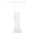 Podium Stand, 50-Inch Acrylic Lectern, Portable Laptop Desk with Wide Reading Surface and Storage S E415-JT1CGKYKL46IHZ6BL001V0