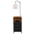 Floor Lamp with Table, 2-Tier End Table with 3 Drawers and 3 Color Temperature Lighting, Modern Sid E415-TYBZFXTMBKFSBP2LP001V1