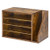 Literature Organizer, 4 Compartments Office Mailbox with Detachable Shelves, Wooden Mailbox Sorter  E415-WJFPJCTKBHB5WJBIO001V0