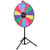 24 in Spinning Prize Wheel, 14 Slots Spinning Wheel with Tripod, Adjustable Height Win Fortune Roul E415-SJZJKCJZP24I4294E001V0