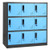 9 Doors Metal Locker, Lockable Steel Storage Cabinet, 66 lbs Loading Capacity, 2 Keys for Each Door E415-JCJHSLM120LB26P4P001V0