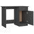 Desk Gray 39.4"x19.7"x29.9" Engineered Wood A949-801082
