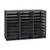 Literature Organizer, 27 Compartments Metal Office Mailbox with Detachable Wire Mesh, Mailbox Sorte E415-WJFPJCGKJS27J8TL9001V0