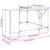 Desk Black 55.5"x55.5"x29.5" Engineered Wood A949-837597