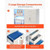 3 Drawer Wooden File Cabinet, Mobile Filing Cabinet with Light Strip, Lockable Rolling File Storage E415-MZHXWJJDDBHB1NWJK001V1