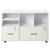2 Drawer Wooden File Cabinet, Mobile Filing Cabinet with Open Shelves, Lockable Lateral Rolling Fil E415-MZHXWJJBDDBHML8ED001V0