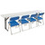 Steel Frame 72-inch Rectangular Gray Plastic Top Folding Table Q280-NPS6594481