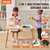 Sensory Table for Toddlers, Kids Activity Table with 3 Foldable Storage Bins & Double-Sided Board,  E415-GGZDCWXK2129BE939V0