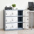 9 Doors Metal Locker, Lockable Steel Storage Cabinet, 66 lbs Loading Capacity, 2 Keys for Each Door E415-JCJHSBM120LBIX0DQ001V0