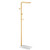 Coat Rack, Freestanding Coats Rack Stand with Quartz Stone Base & 3 Round Hooks, Free Standing Hall E415-YMJ7ZXJSSCP0YCM56001V0
