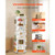 7 Tier Rotating Shoe Rack Tower with Adjustable Shelves, Movable 360?° Spinning Carousel Display wi E415-XZXJEKKDJK7CEU8SI001V0