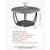 Coffee Table, Modern Round Coffee Table, 2 Tiers Wooden Circle Center Desk with Open Storage, Minim E415-JSKFZKFSSNTMG7VBA001V0