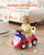 Ride On Toddler Push Car, Push Car for Toddler 19 to 36 Months, Kids Ride On Toy with Music & Under E415-KBKETCZSTCHSXICER001V9