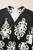 Black Western Geometric Print 3/4 Sleeve Loose Midi Dress T543-8773776376050