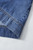 Blue Short Sleeve Collared Patched Pocket Denim Mini Dress T543-8782366834930