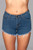 J12 Zip Me Up Denim Shorts U165-J12BL M