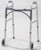 Walker Folding 2-Button Adult Alum w/5  Wheels  (Drive) B731-1075C