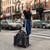 Foldable Pet Carrier with Wheels Airline Approved Rolling Cat and Dog Carrier-Black B593-PV10617