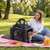 Foldable Pet Carrier with Wheels Airline Approved Rolling Cat and Dog Carrier-Black B593-PV10617