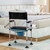 4-in-1 Folding Bedside Commode Chair with Detachable Bucket and Towel Holder B593-JH10008