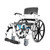 Shower Wheelchair, 17.5in Width Aluminum Alloy Bathroom Wheelchair for Inside Shower, Adjustable Ro E415-ZZZBLYLHJ1750KSKCV0