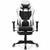 PU Leather Gaming Chair with USB Massage Lumbar Pillow and Footrest -Pink B593-HW66628