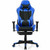 PU Leather Gaming Chair with USB Massage Lumbar Pillow and Footrest -Pink B593-HW66628