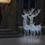 XXL Acrylic Christmas Reindeers 250 LED 2 pcs 70.9" Cold white A949-3154357