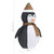 Decorative Christmas Snow Penguin Figure LED Luxury Fabric 4 ft A949-328502