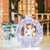 33 Inch Lighted Snowflake Wreath with Hanging Ring and Support Bracket B593-CM24765US