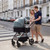 2-in-1 Convertible Baby Stroller with Car Seat Adapters-Turquoise - Color: Turquoise D681-BC10331US-TU