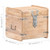 Chest 15.7"x15.7"x15.7" Solid Acacia Wood A949-289648