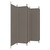 5-Panel Room Divider Anthracite 98.4"x78.7" Fabric A949-350188