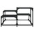 Coffee Table Black 26.8"x26.8"x15.7" Engineered Wood A949-837747
