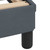 Bed Frame "Dover" Dark Gray 59.8"x79.9" Velvet A949-373292